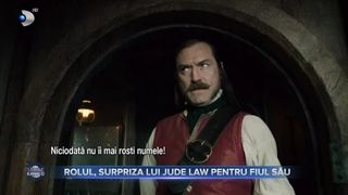 Rolul, surpriza lui Jude Law pentru fiul său