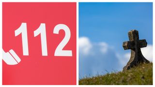 VIDEO Incident neobișnuit într-un cimitir: O ambulanță a intrat din plin în morminte