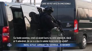 Nou atac armat în Serbia- 8 morți