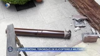 Constănțenii, terorizați de elicopterele militare