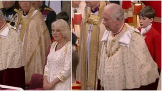 &Icirc;ncoronarea Regelui Charles al III-lea.