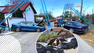 FOTO - Accident rutier grav pe Valea Avrigului. O fetiță de patru ani și o femeie au fost transportate la spital