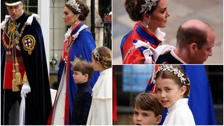 FOTO: Kate Middleton și Prințesa Charlotte și-au asortat diademele de cristal la încoronarea Regelui Charles al III-lea