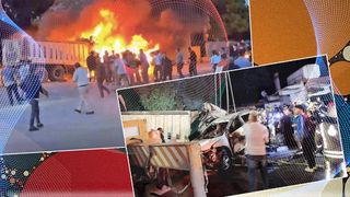 VIDEO: 12 morți și 31 de răniți, după ce un camion fără frâne a intrat într-un tir, 9 mașini și două microbuze, în Turcia