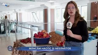 M&acirc;ncăm haotic și nesănătos