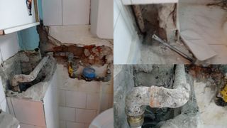 Cum a reușit „Dorel” să-i distrugă casa unui bărbat din Cluj. Instalatorul a folosit „metoda borcanul”: „Se aude cum picură!”