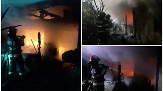 Un bărbat din Botoșani a murit ars de viu în propria casă. Locuința s-a făcut scrum