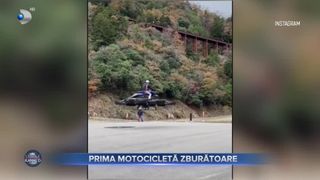 VIDEO- X-TURISMO, prima motocicletă zburătoare