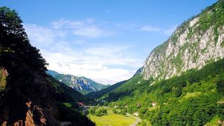 Harta turistică a Rom&acirc;niei.