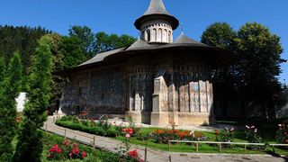 Harta turistică a Rom&acirc;niei.