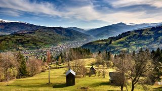 Harta turistică a Rom&acirc;niei.