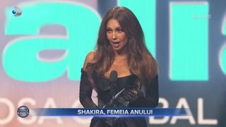 Shakira, femeia anului