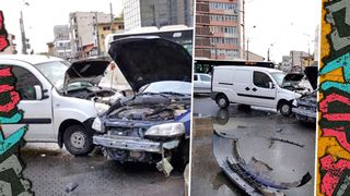 Accident grav în Capitală: tramvaiele au fost blocate pe ambele sensuri, iar o persoană a fost transportată la spital