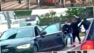 VIDEO - FOTO: Bătaie cu macete între doi indivizi, filmată pe o stradă din Galați