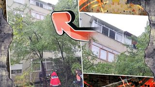 Un bărbat din Mehedinți a fost transportat la spital după ce s-a aruncat de la etajul 4 al unui bloc