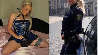 "Ofițera obraznică" riscă să ajungă după gratii. Ce a făcut polițista cu cont interzis minorilor