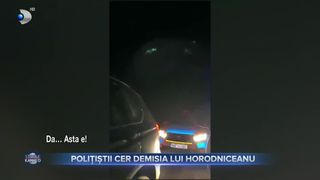 Polițiștii cer demisia lui Horodniceanu