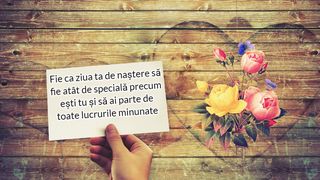 Mesaje noi de La mulți ani!