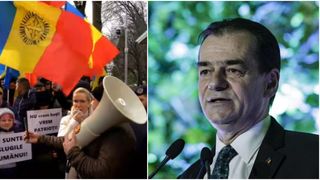VIDEO - Scandal uriaș în Parlament! Membrii AUR au pornit un protest, iar Ludovic Orban acuză că a fost agresat de manifestanți