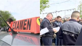 VIDEO - Cei care vor să obțină permisul de conducere trebuie să fie... răbdători
