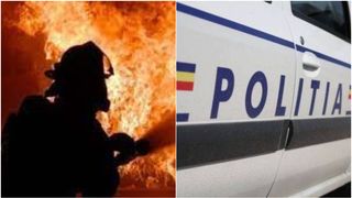 Un bărbat din Vaslui și-ar fi incendiat propria locuință. Acoperișul și o parte a casei au fost distruse de flăcări