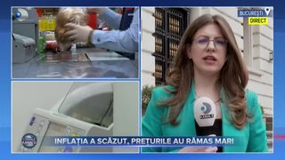 Inflația a scăzut, prețurile au rămas mari