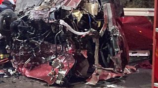 VIDEO - Accident rutier grav. Un bărbat a murit, după ce s-a răsturnat cu mașina, în Năvodari