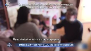 Imobilizat cu pistolul cu electroșocuri