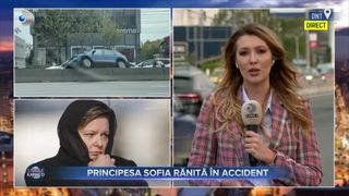 Principesa Sofia rănită în accident