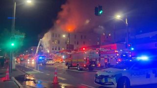 Hotel &icirc;n flăcări &icirc;n Wellington