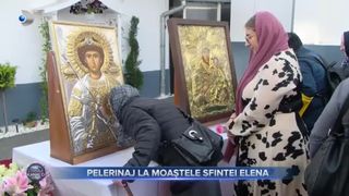 VIDEO - Pelerinaj la moaștele Sfintei Împărătese Elena