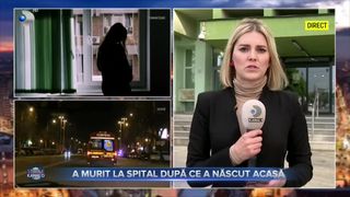 A murit la spital după ce a născut acasă