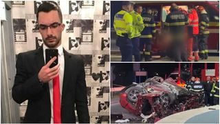 VIDEO - „Gândiți-vă la părinții voștri când călcați accelerația. Ei mor odată cu voi!” Lacrimi de durere după moartea lui Alex, tânărul din Năvodari care s-a răsturnat cu mașina într-un sens giratoriu