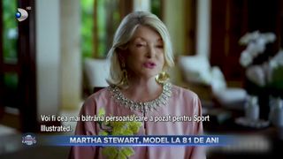 Martha Stewart, model la 81 de ani