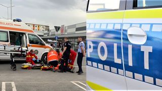 Un giurgiuvean a fost găsit mort în parcarea unui complex de magazine
