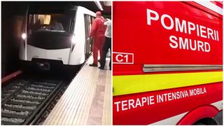 O femeie s-a aruncat pe linia de metrou, la stația 1 Decembrie din București. Ce au transmis reprezentanții Metrorex
