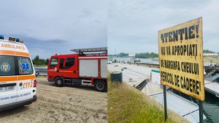 Un bărbat și-a pierdut viața în zona Canalului Plantelor din Giurgiu