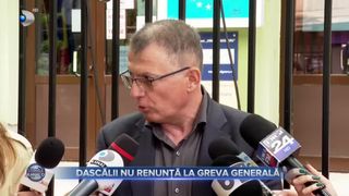 Dascălii nu renunță la greva generală