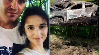 &Icirc;ntreaga familie fusese ucisă cu sălbăticie, prin &icirc;mpușcare, iar mașina fusese incendiată. 