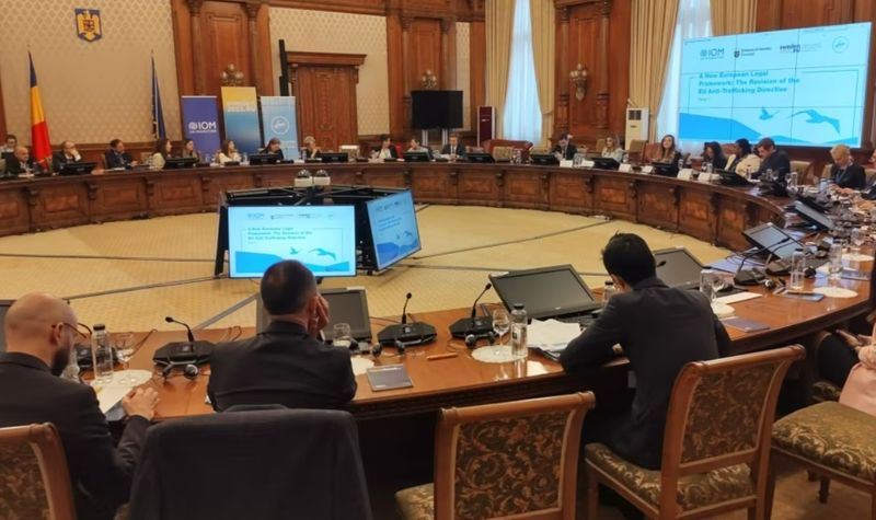 Suedia, țară care deține președinția UE, a organizat la București o nouă conferință despre combaterea traficului de persoane
