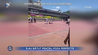 S-au bătut pentru poza perfectă