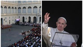 Un bărbat a intrat cu mașina în porțile Vaticanului, iar poliția a deschis focul în timpul cinei Papei Francisc