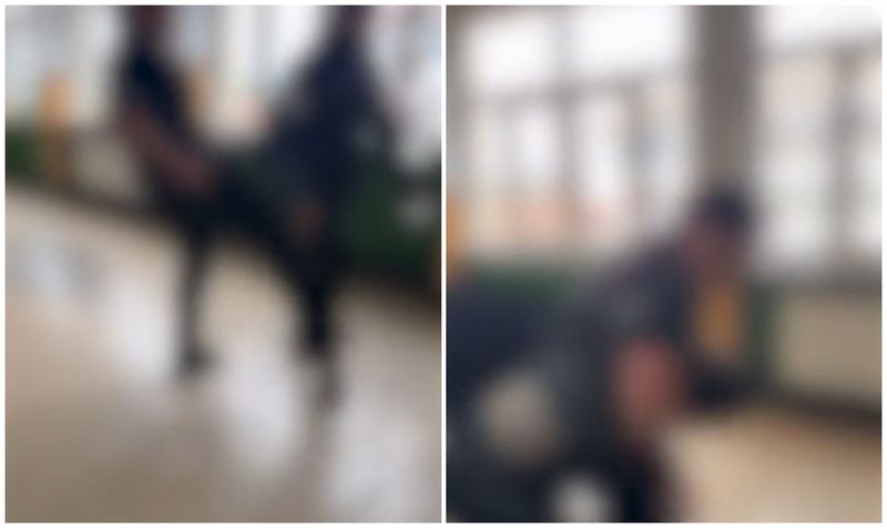 Nu se ştie încă ce măsuri s-au luat împotriva elevilor implicaţi.