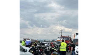 Patru persoane au fost rănite în urma unui accident rutier pe DN 1, județul Prahova
