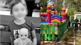 Moarte halucinantă &icirc;n Ucraina. O fetiță de doar 4 ani s-a sp&acirc;nzurat accidental &icirc;ntr-un parc de distracții, sub ochii nepăsători ai oamenilor