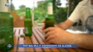 Tot mai mulți dependenți de alcool