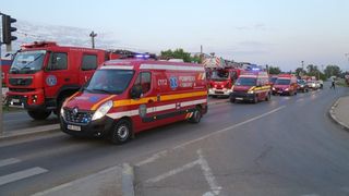 Explozie devastatoare la benzinărie