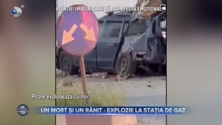 Un mort și un rănit-explozie la stația de gaz