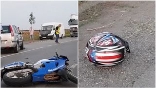 Doi tineri pe motocicletă au murit, după ce au intrat pe contrasens și au sfârșit într-un TIR. Totul s-a întâmplat pe E85, în Buzău