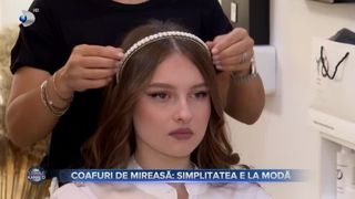 Coafuri de mireasă- Simplitatea e la modă